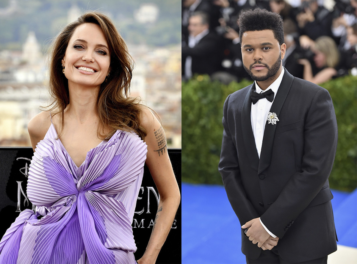 The Weeknd підігрів чутки про їхній роман із Анджеліною Джолі